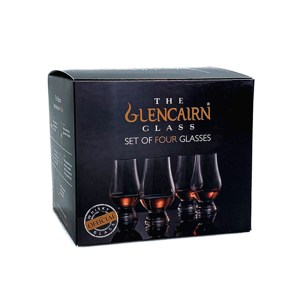 In this photo Glencairn Glass Gift Pack of 4 Mood4Whisky