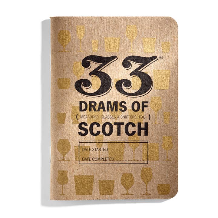 In this photo Scotch whisky tasting journal - 33 Books USA Mood4whisky