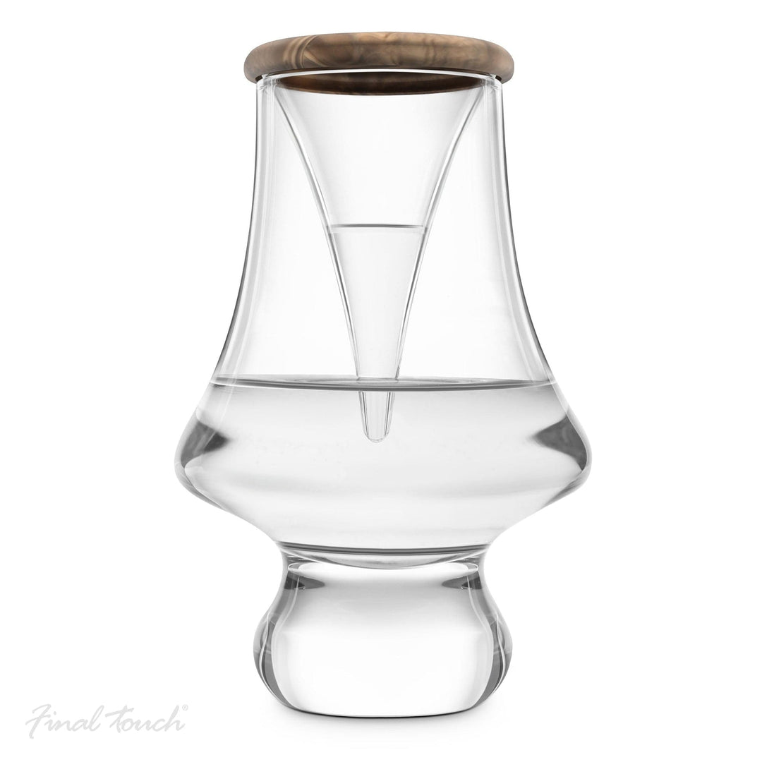 In this photo Whiskey Glass Dropper Set - 195ml - Glass and Dropper - Final Touch Mood4whisky
