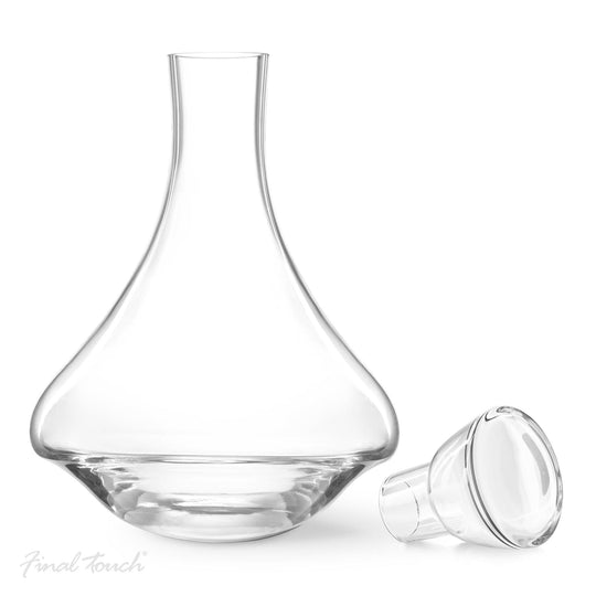 In this photo Whisky Decanter Revolve Spirits - 750ml - Lead Free Crystal - Final Touch Mood4whisky