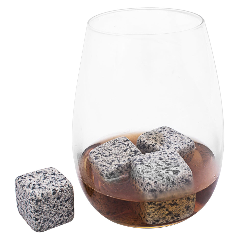 In this photo Whisky Rocks Granite set of 6 - Original Products Mood4whisky