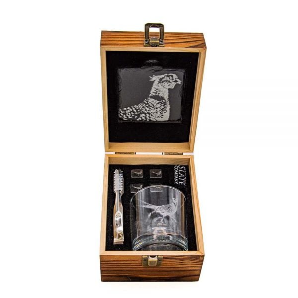 In this photo Whisky Tasting Gift Set Pheasant Mood4Whisky