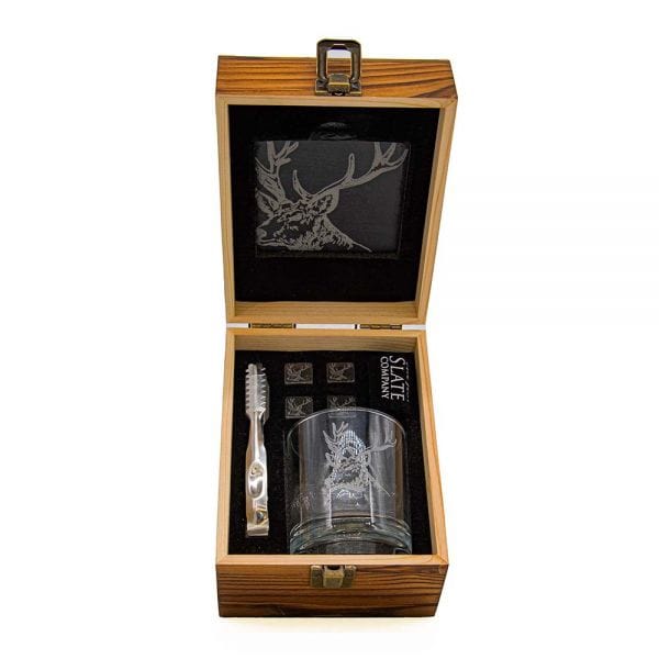In this photo Whisky Tasting Gift Set Stag Mood4Whisky