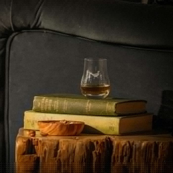 In this photo Whisky Tasting Glass Pheasant Mood4Whisky