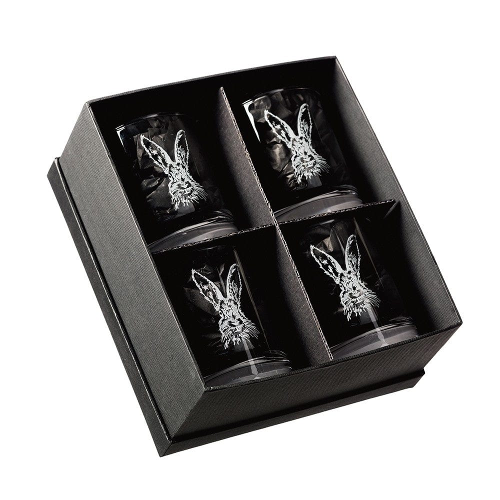 In this photo Whisky Tumblers 4x Hare Mood4Whisky