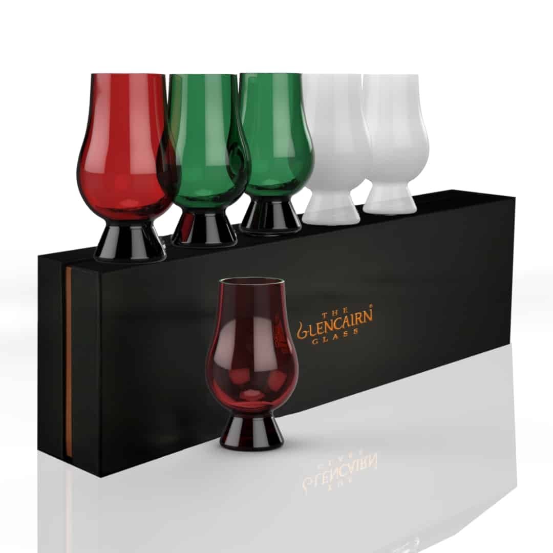In this photo Glencairn CHRISTMAS Gift Set 6x Whisky Glass MoodCompanyNL