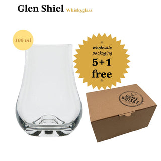 Whisky glass Glen Shiel ★★★★★ - 100 ml - 5+1 free - Wholesale packaging - Mood4Whisky