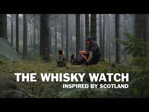 Whisky Watch Brown Leather - Award Winning - Handmade - FIODH Scotland